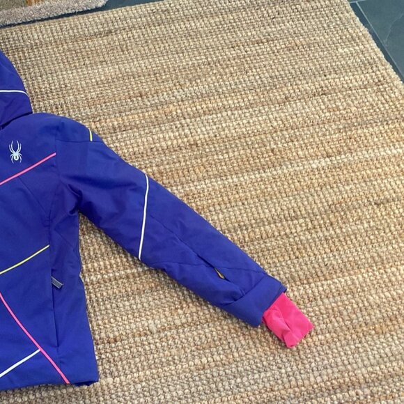 Girl's Spyder Ski Coat - Picture 2 of 5